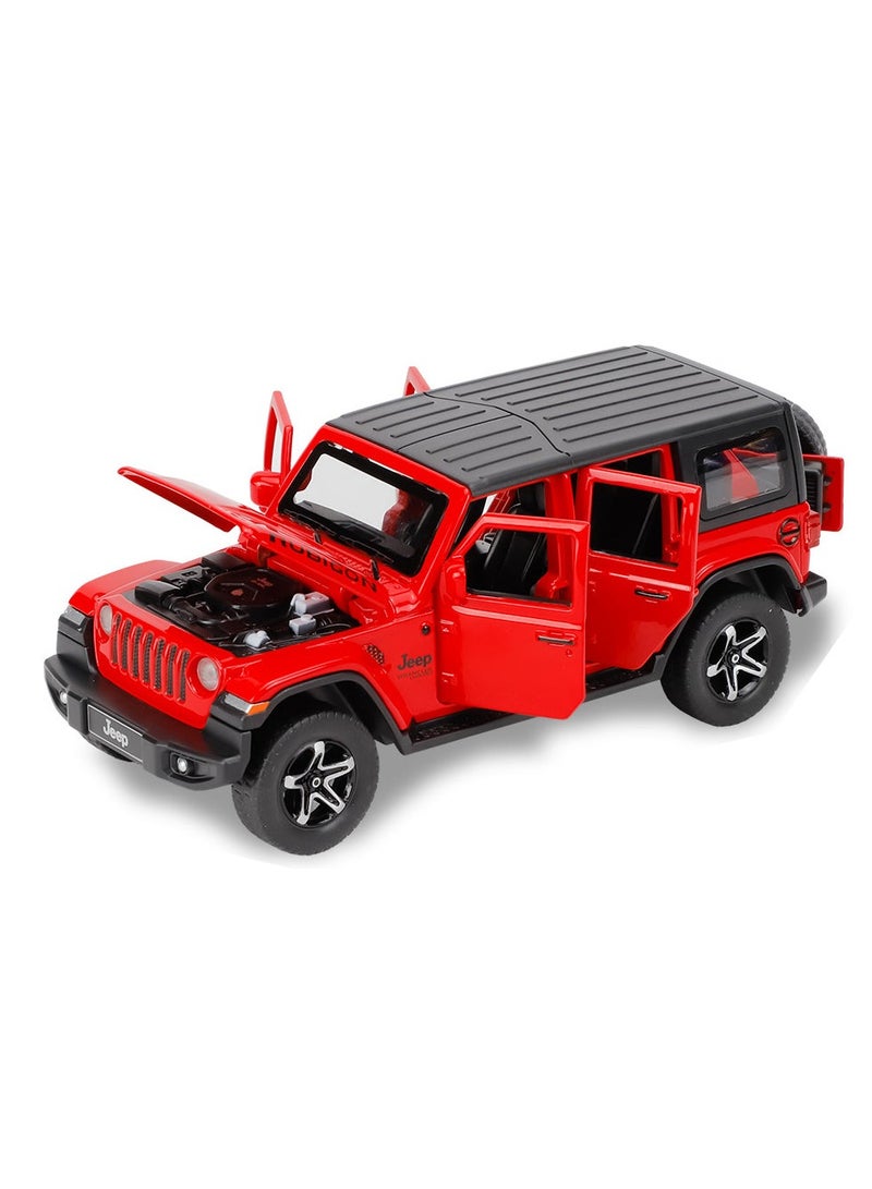 Model Car 1:32 Exclusive Alloy Metal Pull Back Die-cast Car Die-cast Metal Pullback Toy car with Openable Doors & Light Music