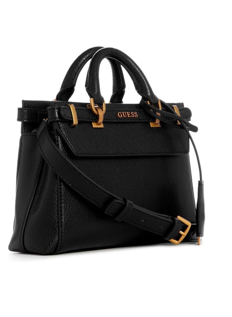 GUESS Sestri Pebbled Mini Satchel