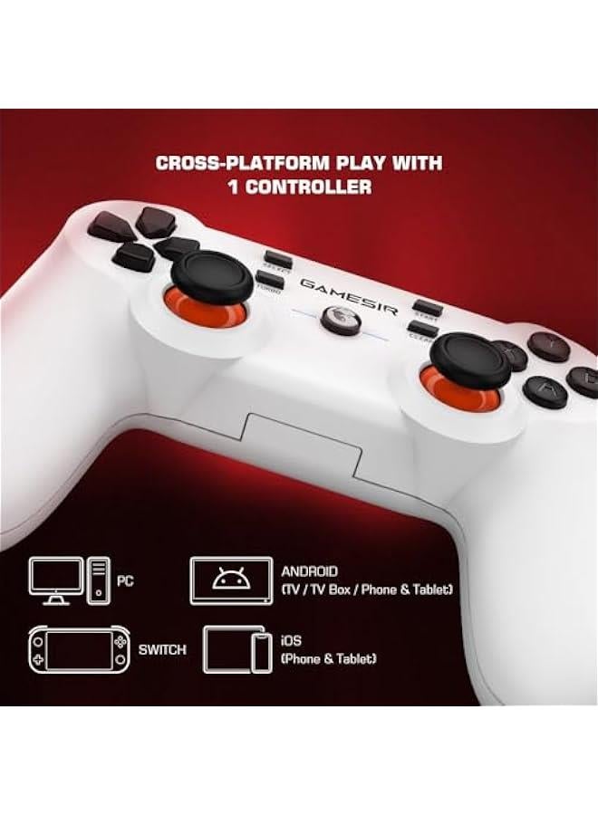 T3 Wireless Gaming Controller, PC Controller for Windows 7/8/10/11, Android, Gamepad Joystick with Turbo and Dual Vibration, Gaming Controller for Android TV/TV Box, 40 Hours Working Battery