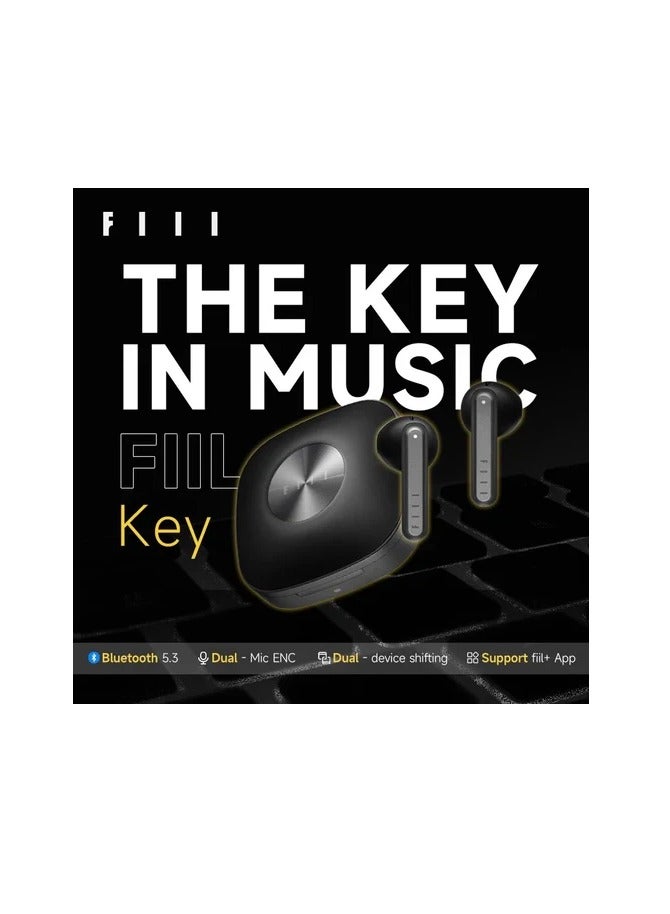 FIIL Key Global Version Black Headphone