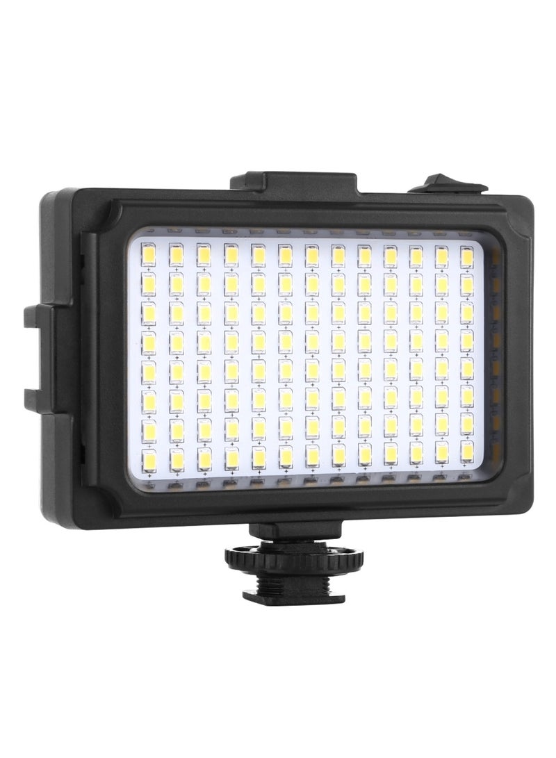 PULUZ Pocket 104 LED 1800LM Professional Vlogging Photography Video & Photo Studio Light with White and Orange Magnet Filters Light Panel for Canon, Nikon, DSLR Cameras