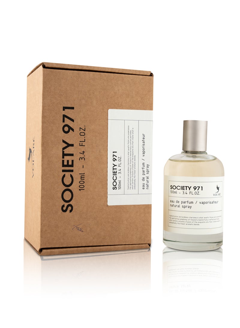 SOCIETY 971 Eau De Perfum 100ml By Volare for Man