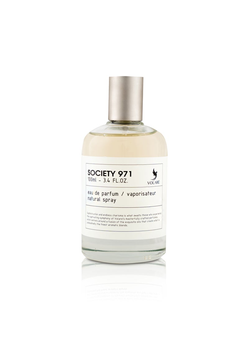 SOCIETY 971 Eau De Perfum 100ml By Volare for Man