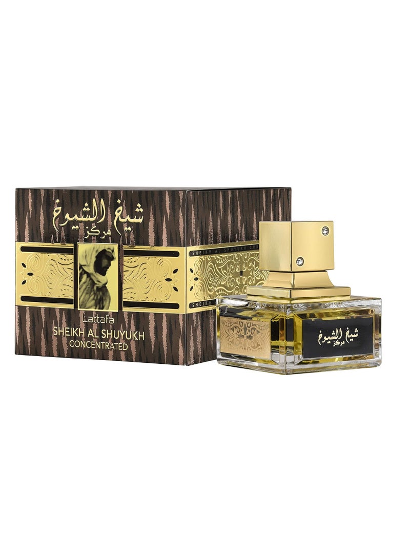 Sheikh Al Shuyukh Marakaz Concentrated Eau de Parfum For Unisex,100 ml