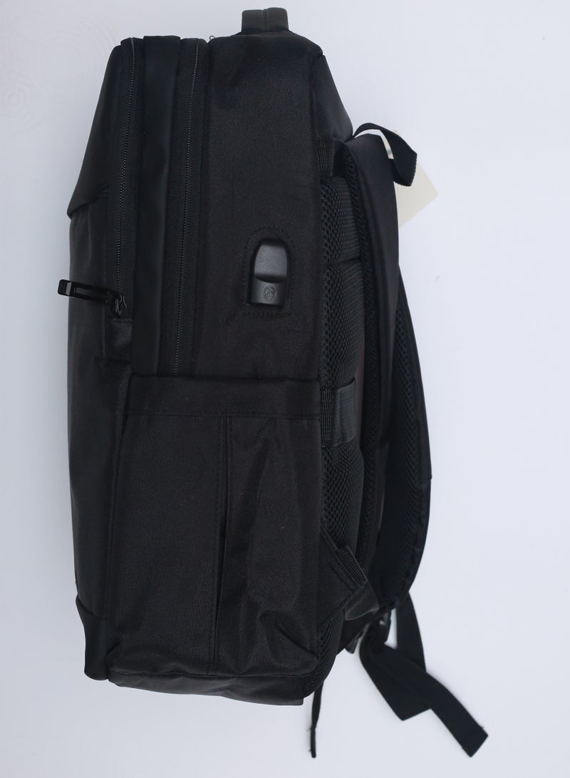 Waterproof Smart Backpack with USB Port & Expandable Pockets