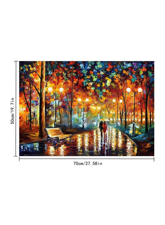 1000-Piece Landscape Jigsaw Fun Puzzle Stress Relief Early Education Development Toy Set 50X75 cm