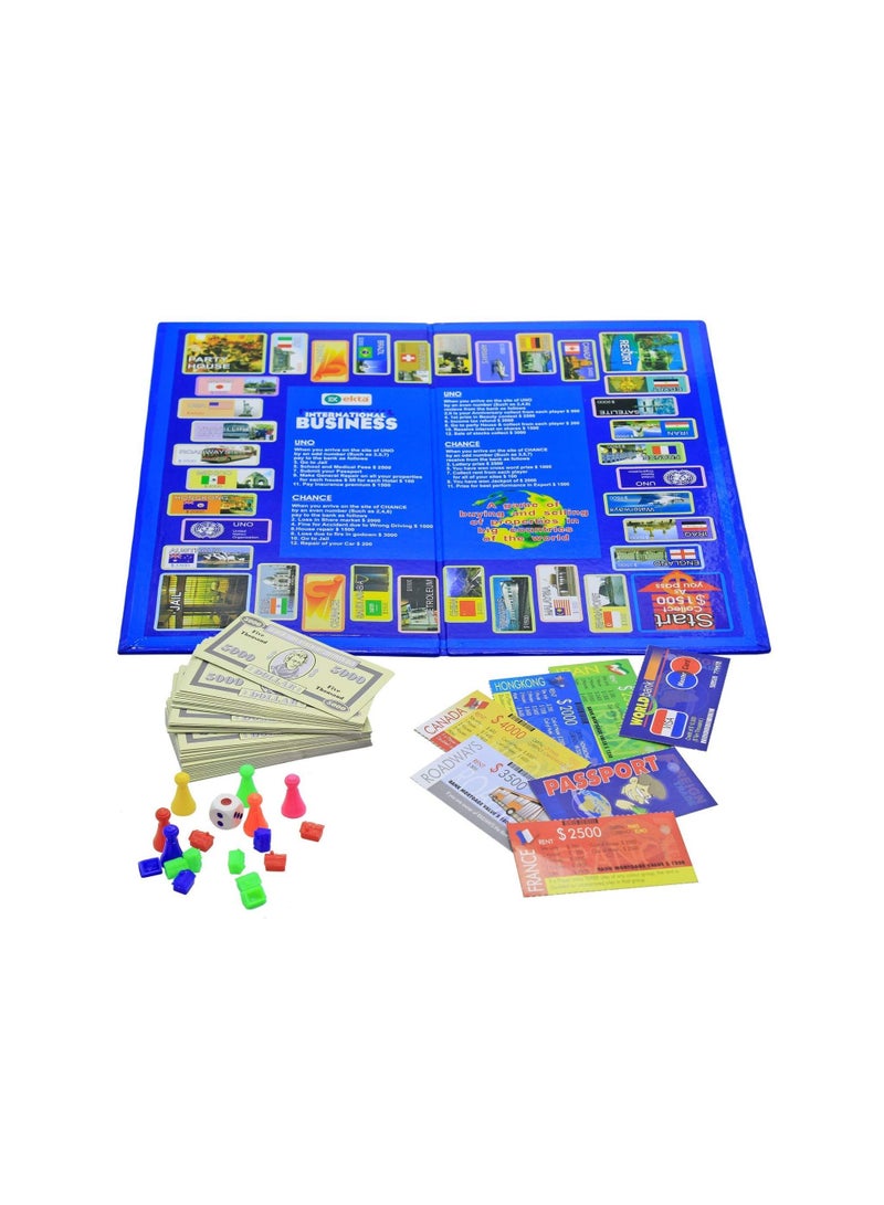 Plastic and Paper International Business Family Board Game