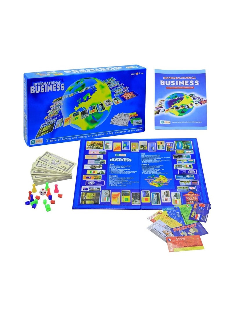 Plastic and Paper International Business Family Board Game