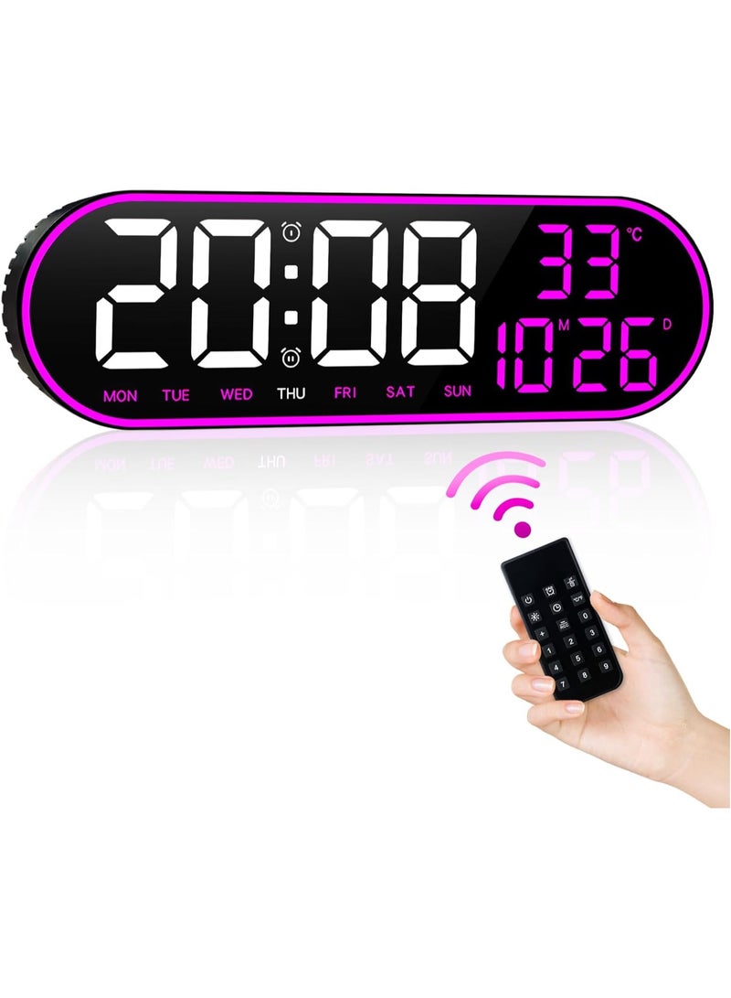 Digital Wall Clock Large Display 15