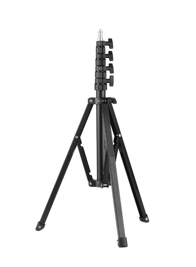 Adjustable Tripod Light Stand Black