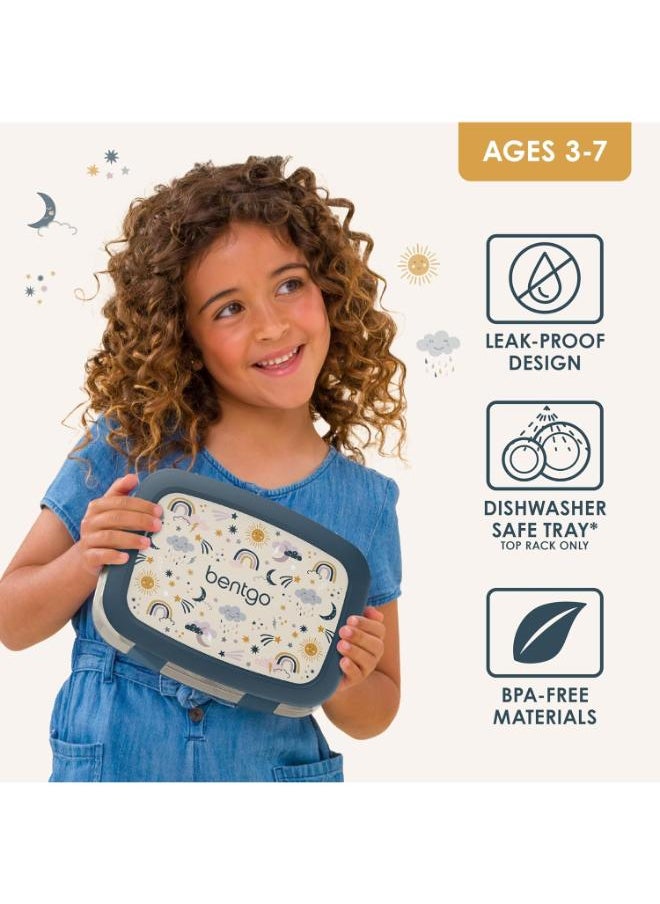 Kids Prints 5 Compartment Lunchbox Skies