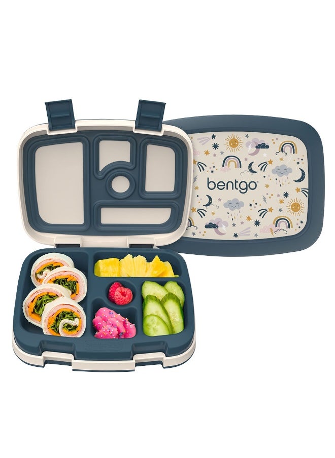 Kids Prints 5 Compartment Lunchbox Skies