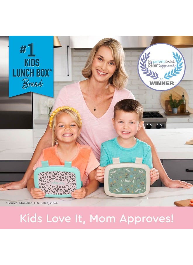 Kids Prints 5 Compartment Lunchbox Leopard