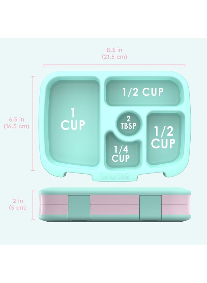 Kids Prints 5 Compartment Lunchbox Leopard