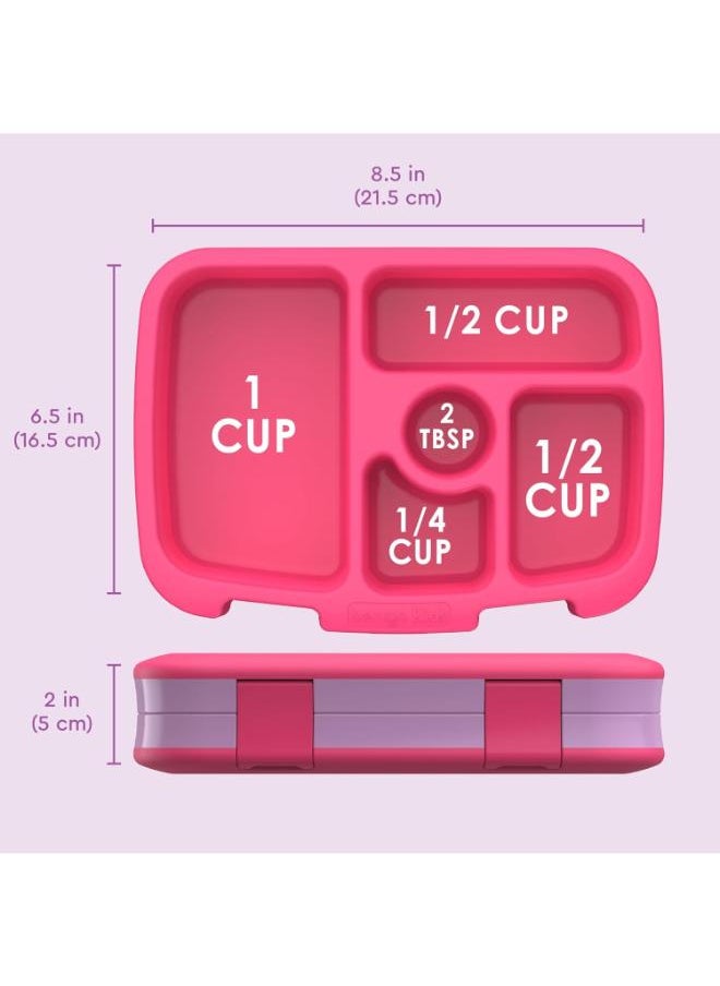 Kids Prints 5 Compartment Lunchbox Fairies