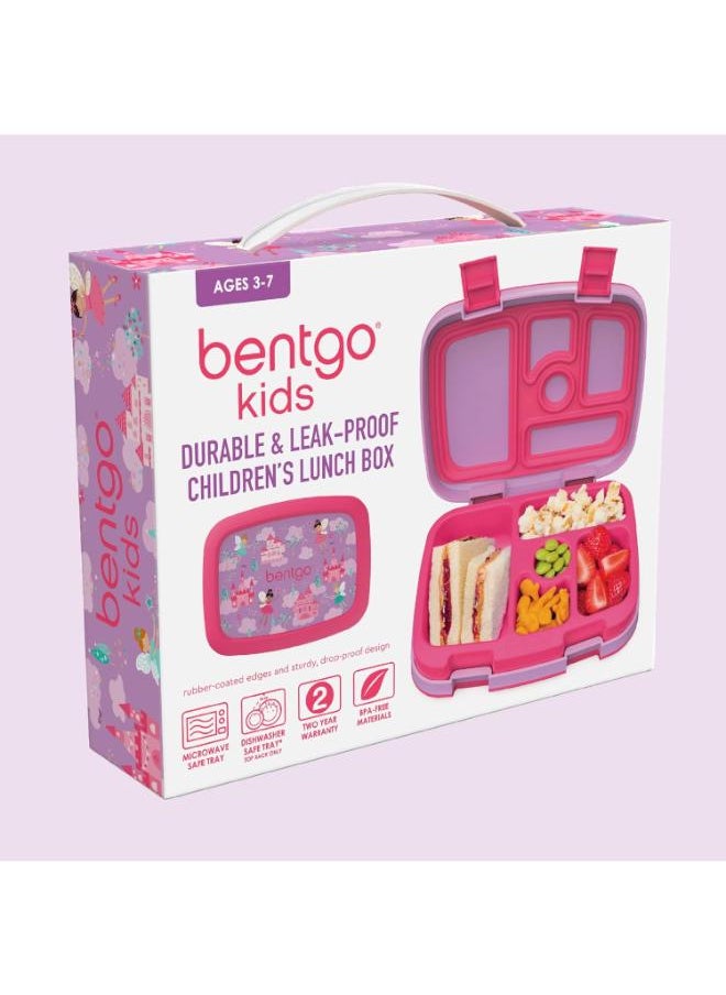 Kids Prints 5 Compartment Lunchbox Fairies