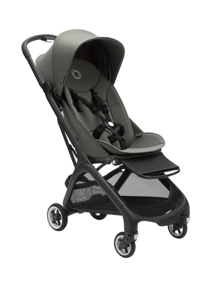 Butterfly Complete Travel Stroller - Black/Forest Green