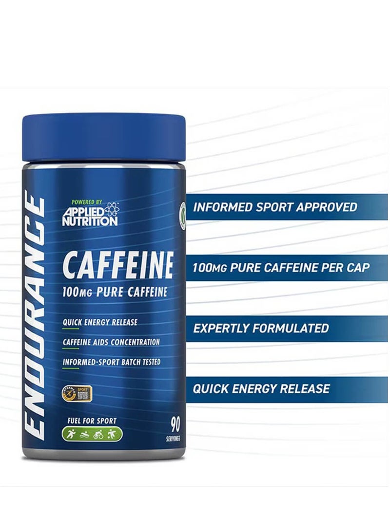 Applied Nutrition Caffeine 100mg, 90 Servings