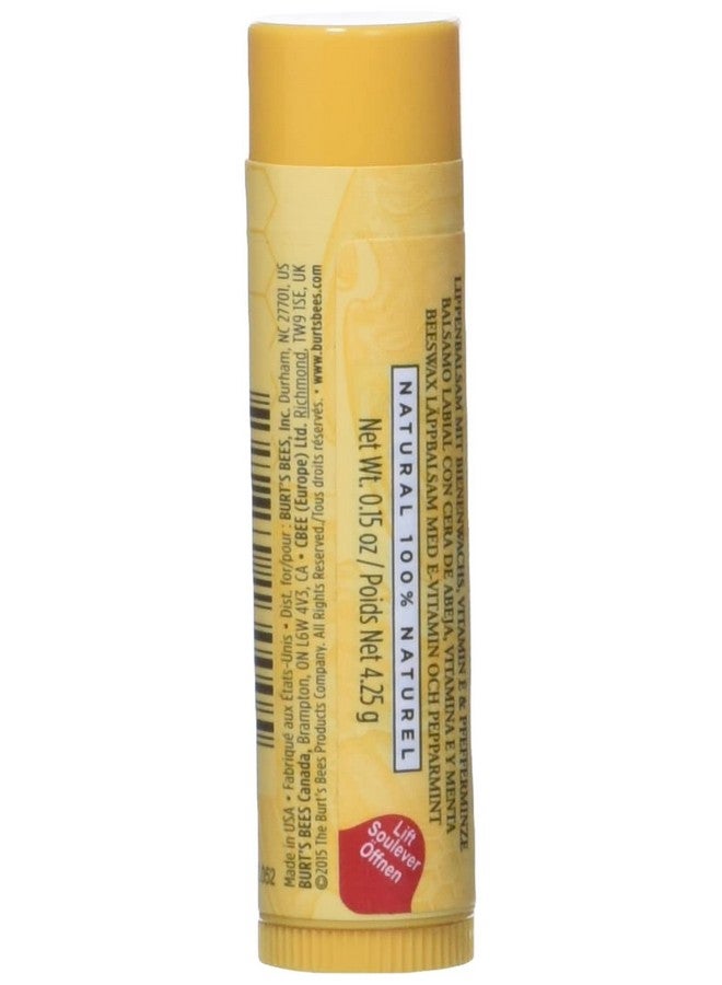 Beeswax Lip Balm Tube.15-Ounce Tubes (Pack Of 4)