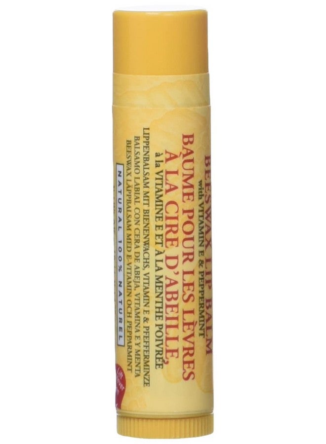 Beeswax Lip Balm Tube.15-Ounce Tubes (Pack Of 4)