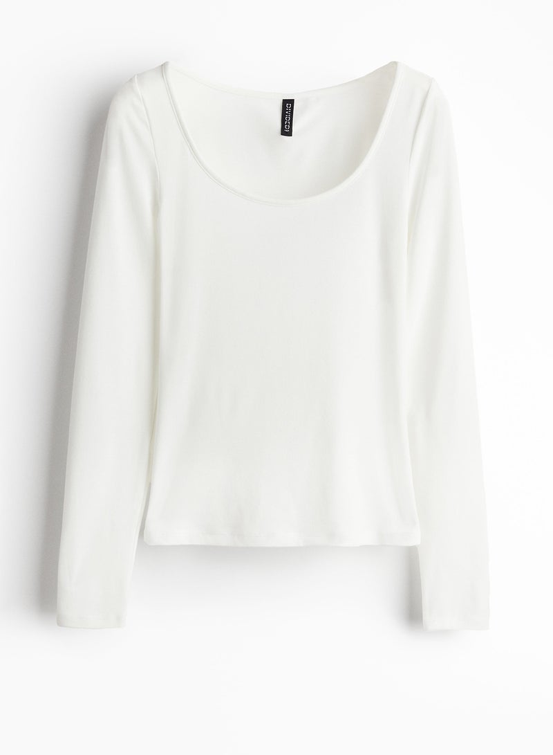 Scoop-Neck Top