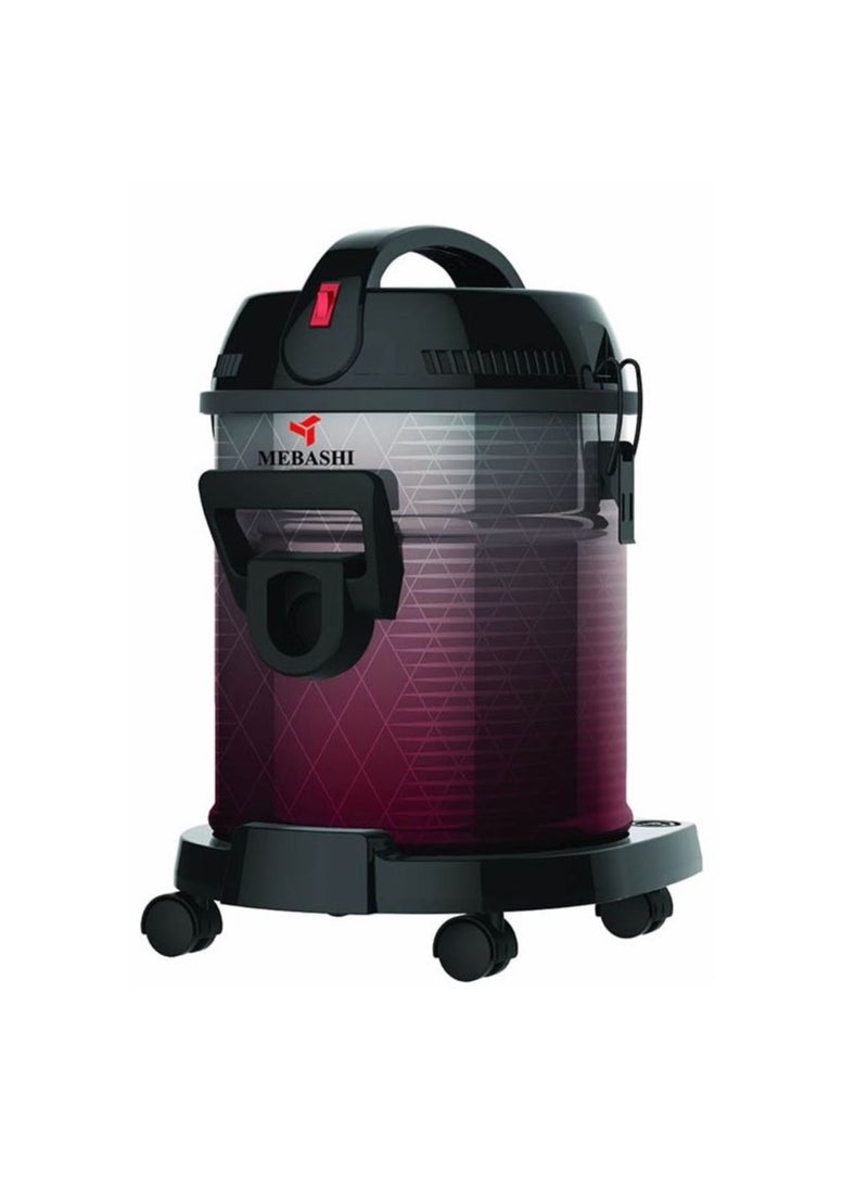 Mebashi Drum Vacuum Cleaner 18L 1800W