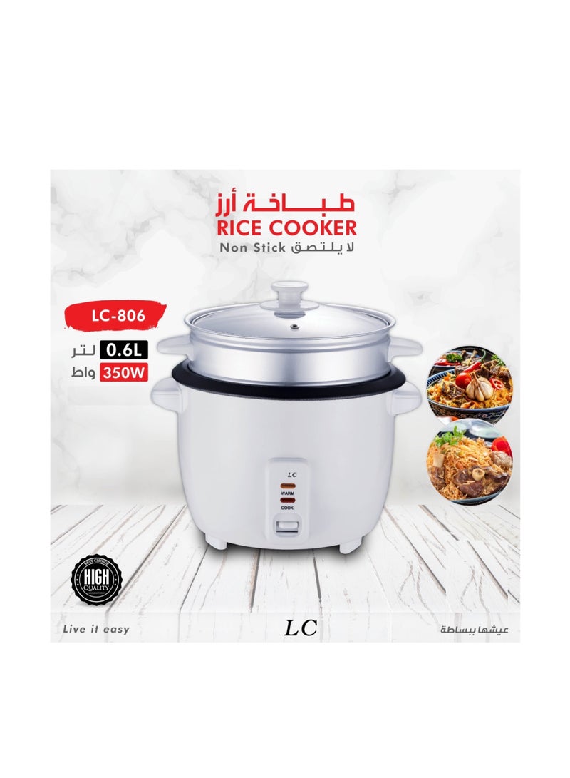 Electric Rice Cooker 600 Ml