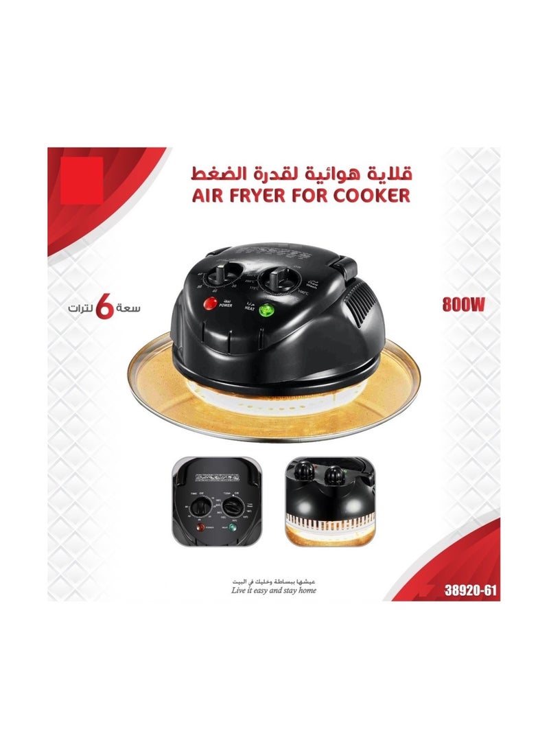 Air Fryer For Cooker 6L