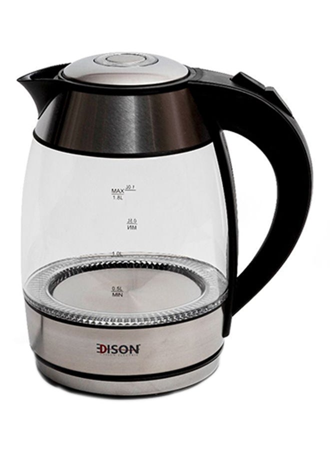 Stainless Steel Water Kettle With Frame 2200W 1.8 L 2200 W HHB1751 Black/Silver