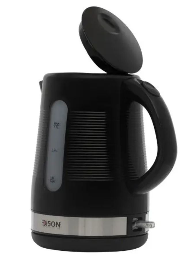 Electric Kettle Black 1.7L 2200W