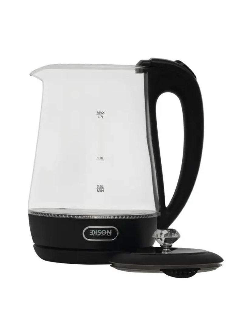 Electric Kettle Glass 1.7L 2200W