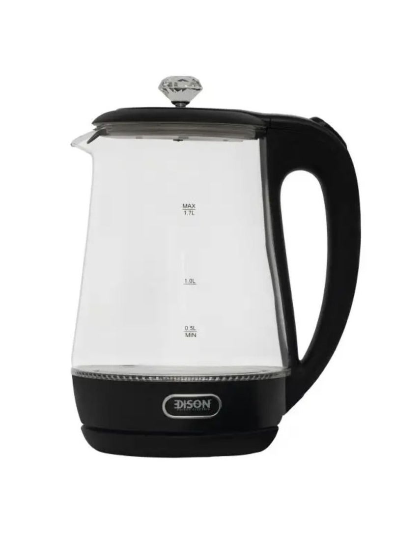 Electric Kettle Glass 1.7L 2200W