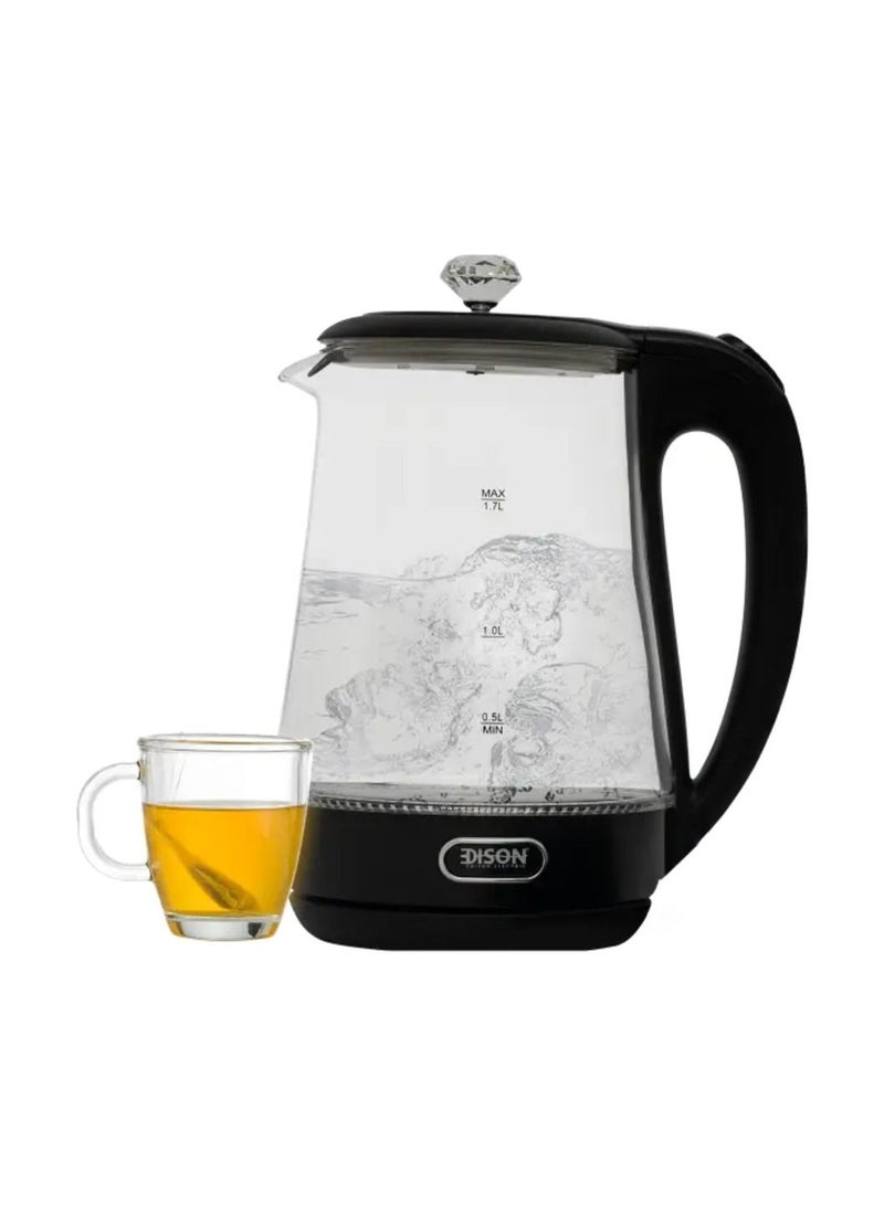 Electric Kettle Glass 1.7L 2200W