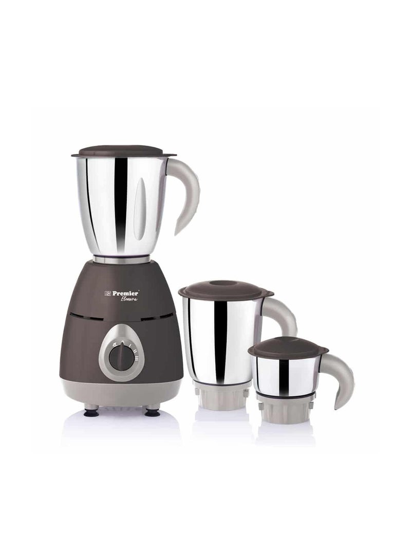 Premier Elenora Mixer Grinder 550 Watts - MG5132 - Dark Brown