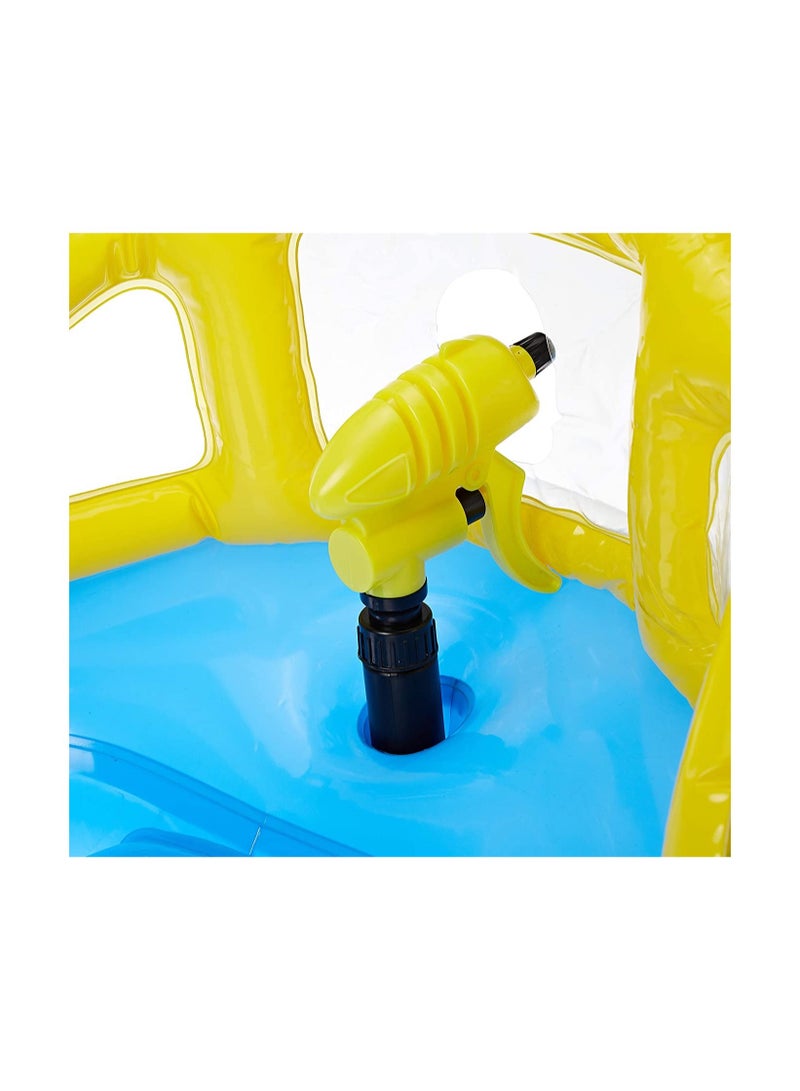 Inflatable Airship Rider With Water Gun