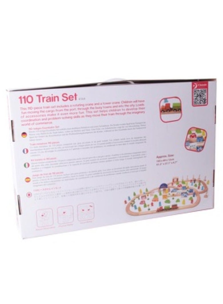 Classic World - Train Set - 110pcs