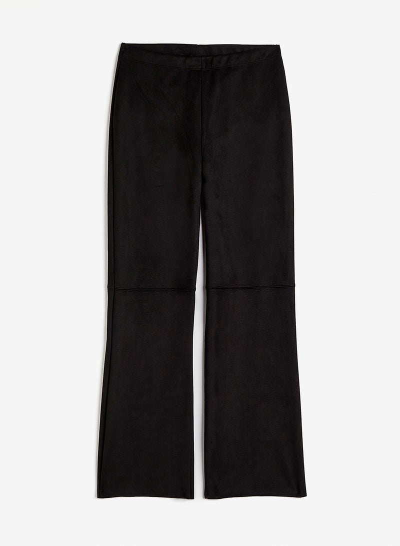 Napped Knee-Seam Leggings