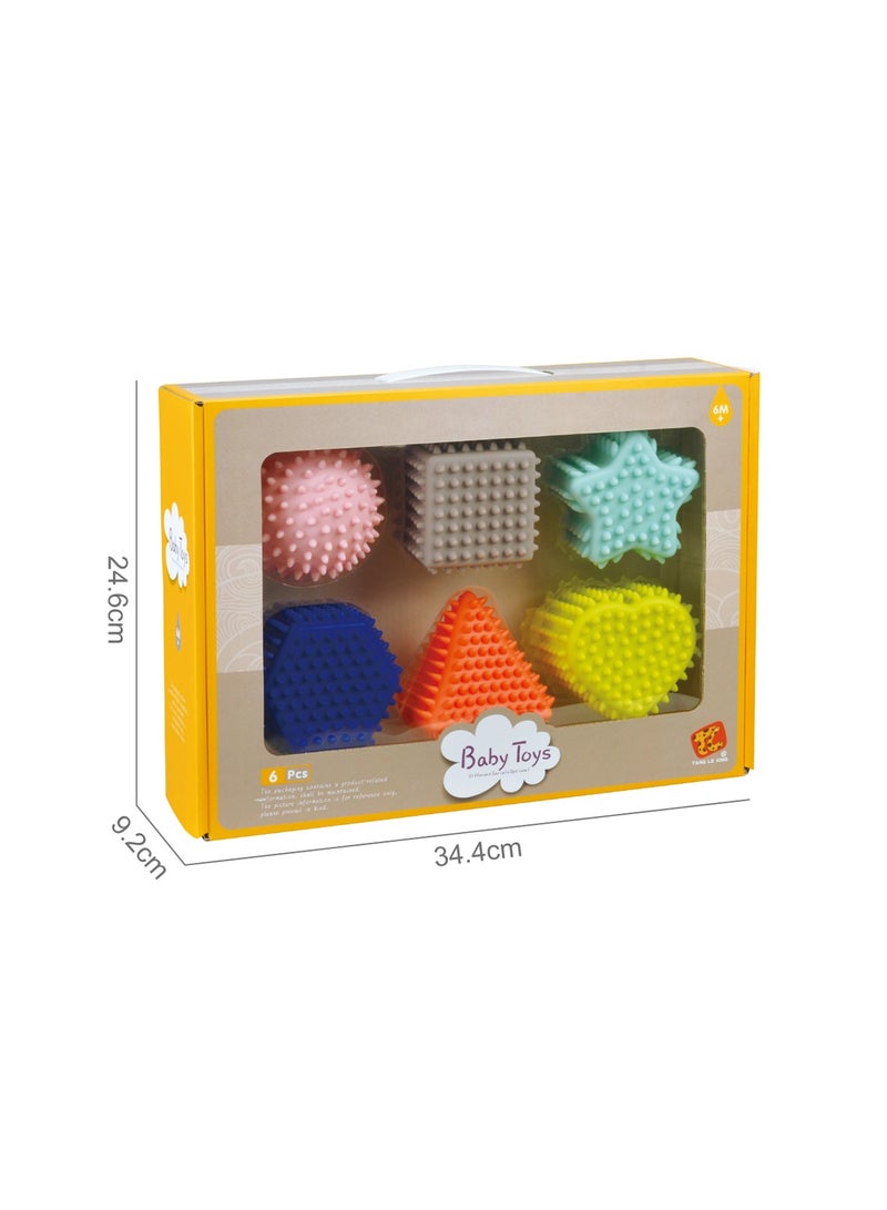 Enamel Massage Ball Set (6 pcs)