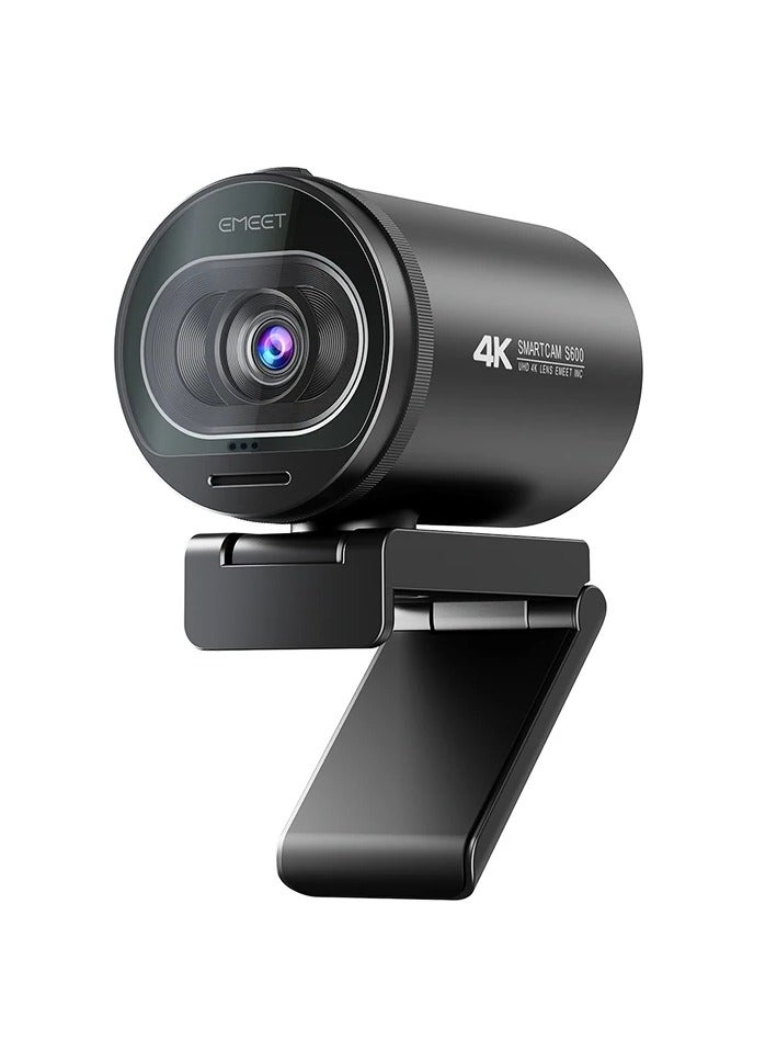 4K Webcam – EMEET S600 1080P 60FPS Autofocus Streaming Web Camera