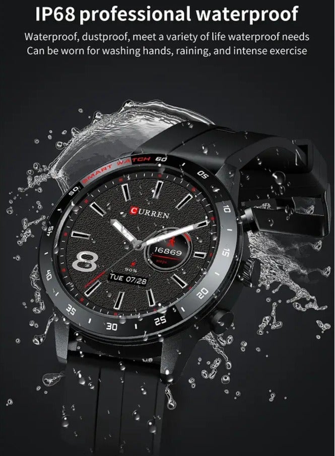 6001 CURREN Intelligent full touch screen waterproof smart watch For Men's & Women's