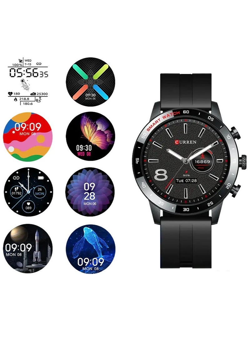 6001 CURREN Intelligent full touch screen waterproof smart watch For Men's & Women's