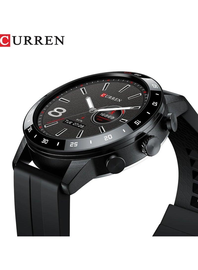 6001 CURREN Intelligent full touch screen waterproof smart watch For Men's & Women's