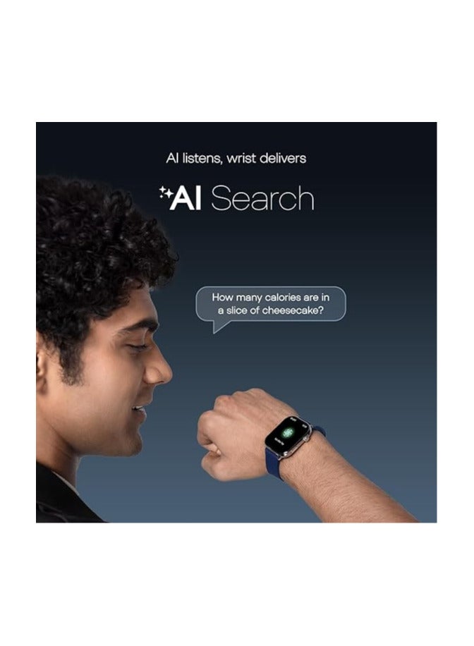 Noise Pulse 4 Max Smart Watch with AI Create (India's 1st Ever with Unlimited Watch Faces), AI Search, 1.96