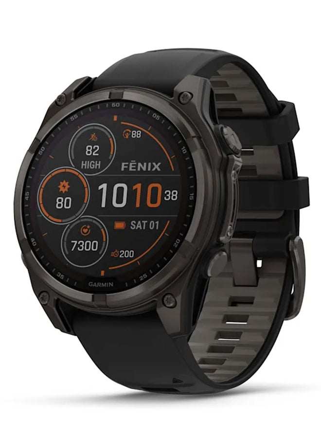 Fenix 8 - 47MM - Up To 48 Days Battery Life With Solar Charging - 1.3