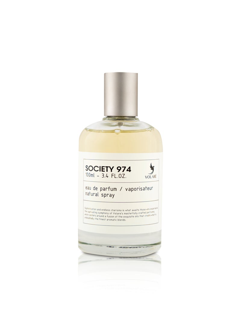 SOCIETY 974 Eau De Perfum 100ml By Volare For Man