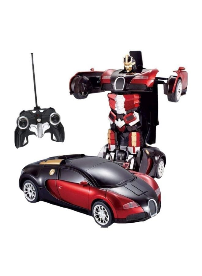 Remote Converting Car To Robot Transformer Toy