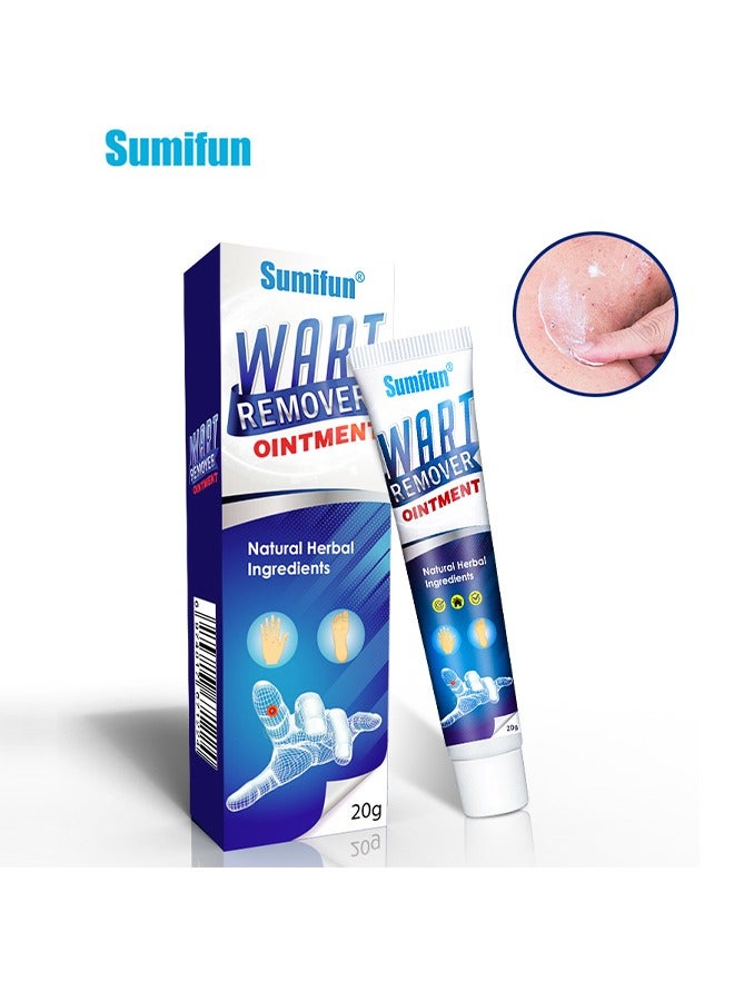 Wart Removal Ointment Cream Skin- Treatment With Natural Herbal Ingredients for The Treatment Of Common Warts Effective And Safe