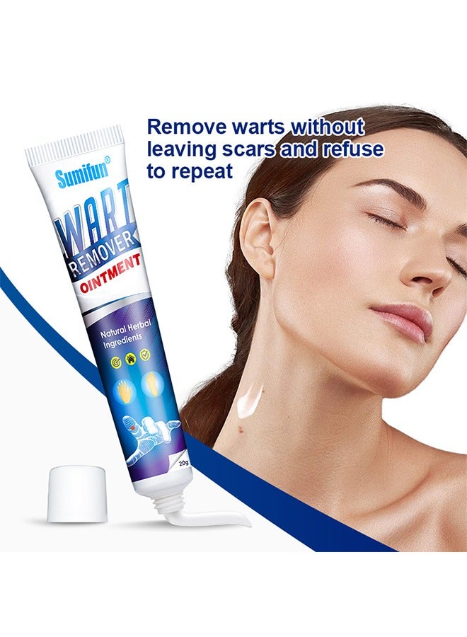 Wart Removal Ointment Cream Skin- Treatment With Natural Herbal Ingredients for The Treatment Of Common Warts Effective And Safe