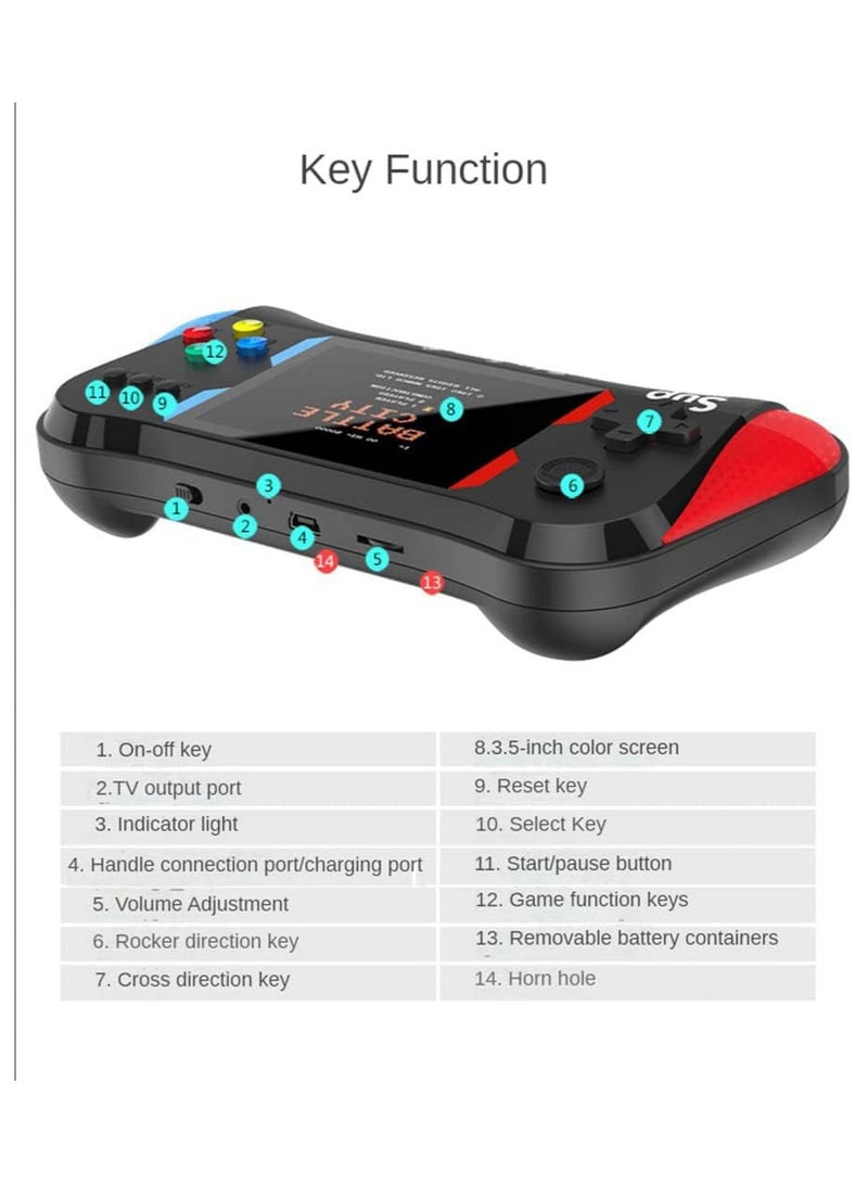 New X7M Handheld Game Console With A 3.5-inch Screen For Two Players