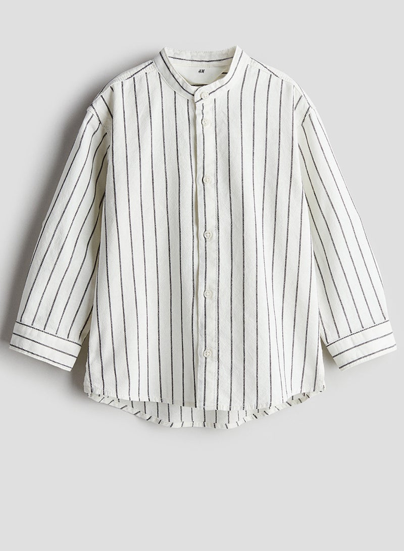 Grandad Cotton Shirt